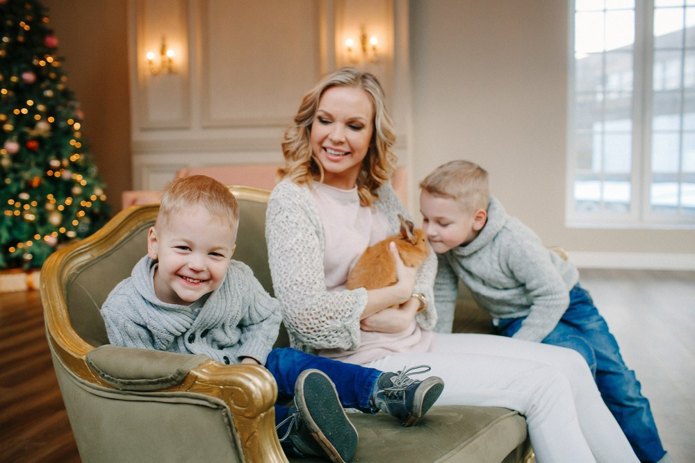 Семейная в студии. Семейный, портретный и свадебный фотограф в Санкт-Петербурге и Москве