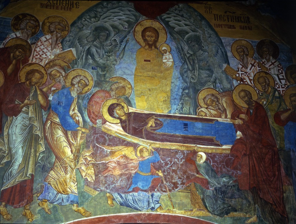 Фрески из Собора Успения Пресвятой Богородицы