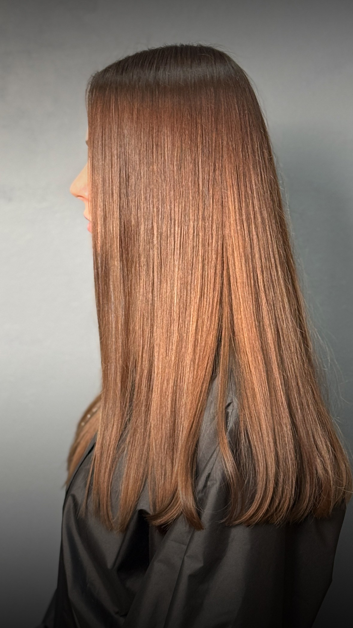 пример работы на темных волосах фотография номер 5