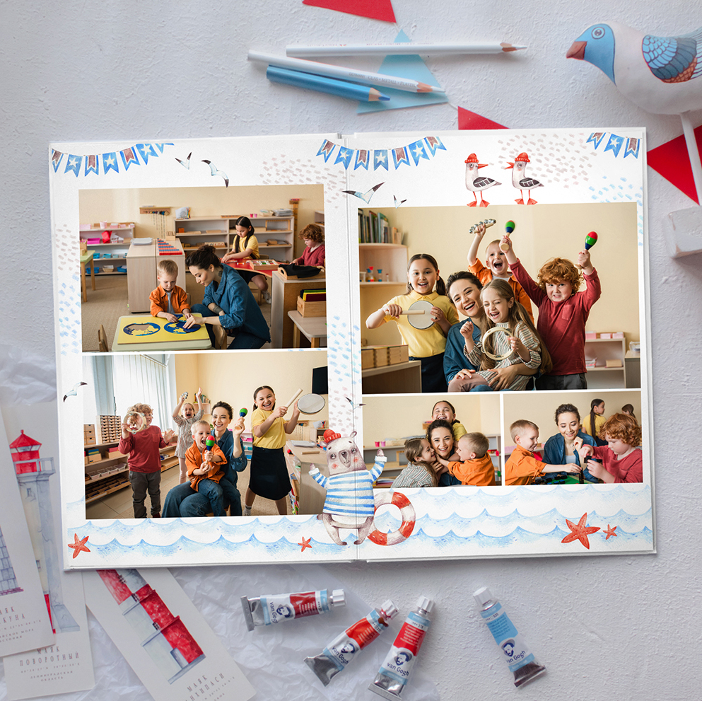 Фотоальбомы для детских садов. Семейный фотограф в Краснодаре