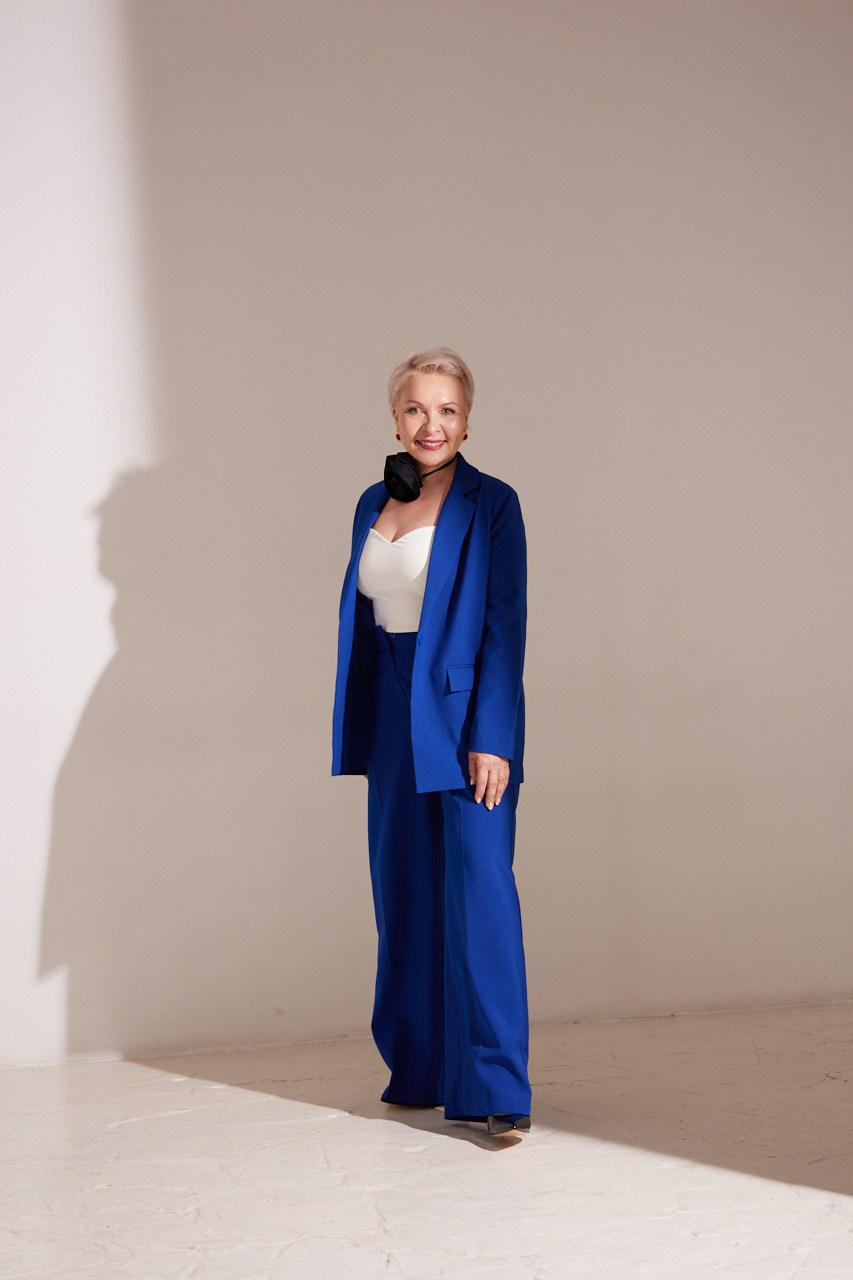 BLUE. Фотомодель