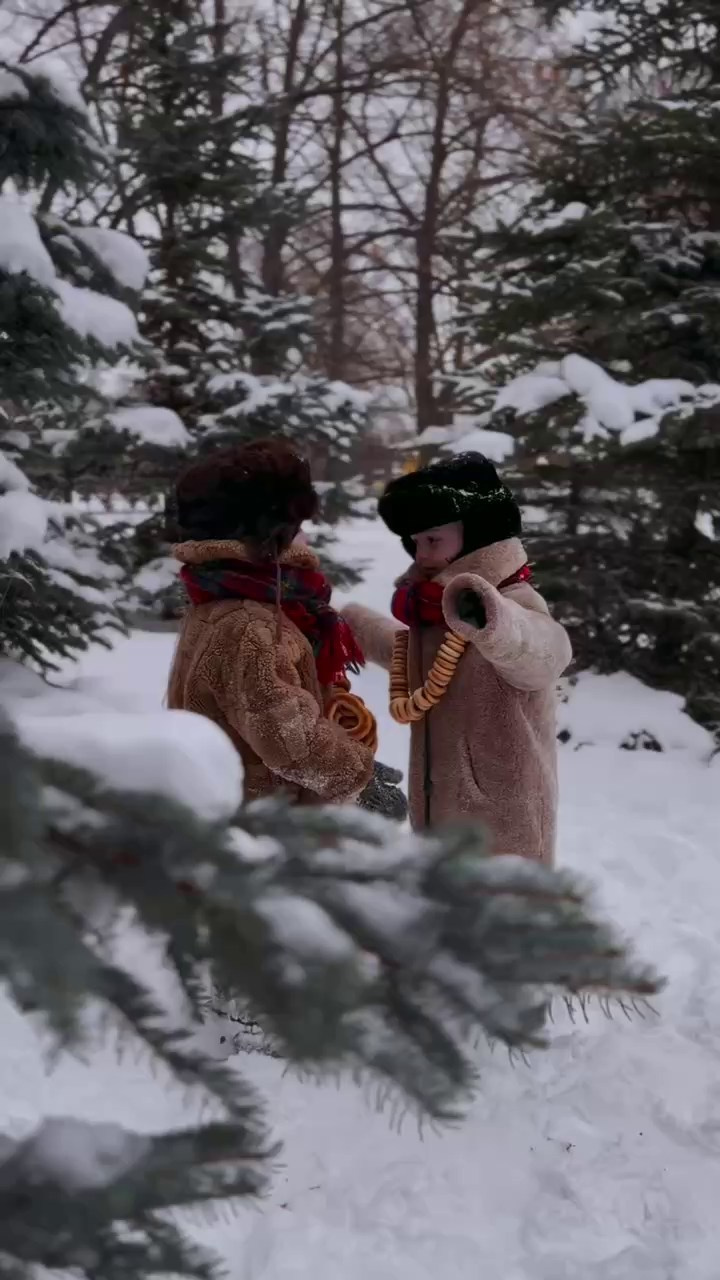 Фотопроект «Зимний лес». Семейный и детский фотограф новорожденных Ульяновск