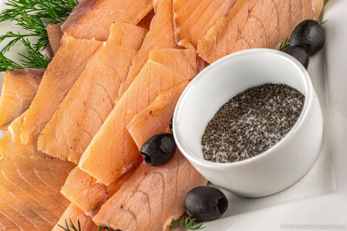 Съёмка блюд для меню