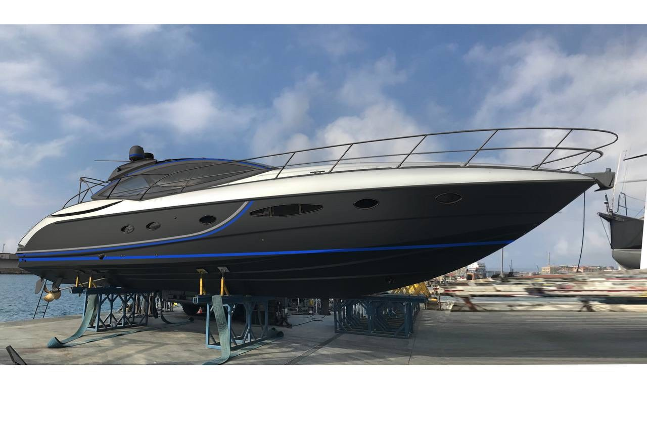 Refit of the Atlantis 55 yacht. Exterior and interior styling project. YACHT DESIGNER YURIY SKRIPNIK