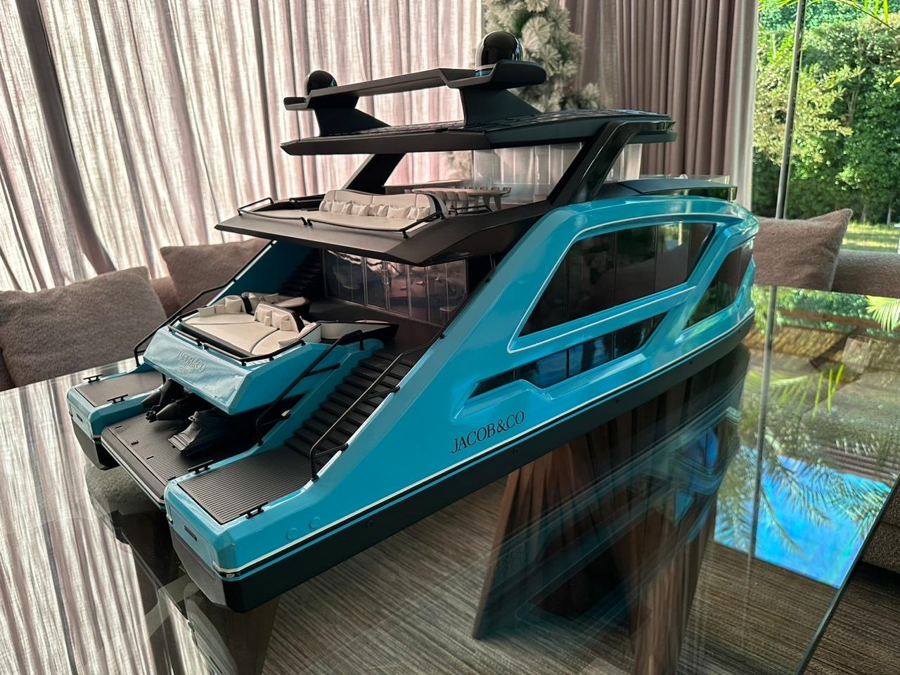 Catamaran project of 25 meters. Design and refit of yachts and motorboats