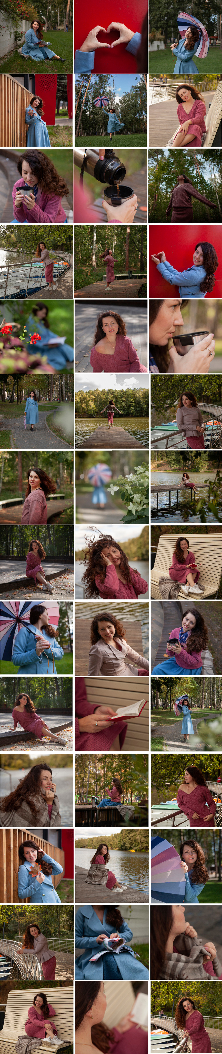 Съемка осенняя для блога Светланы. Фотограф в Железнодорожном и Балашихе