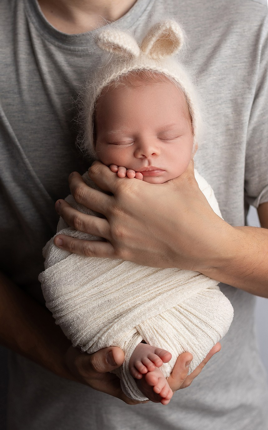 Newborn съёмка Яны. Фотограф новорождённых и малышей до года в Москве и Московской области