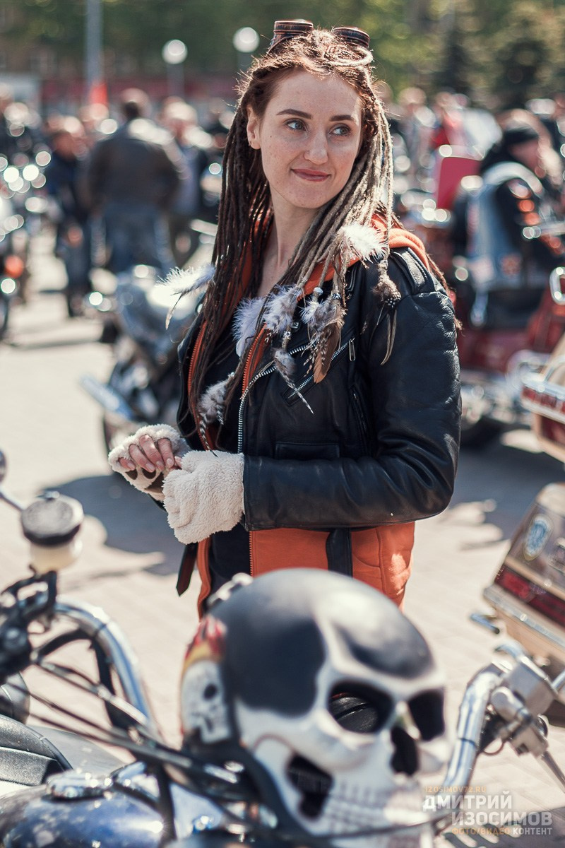 Слёт байкеров