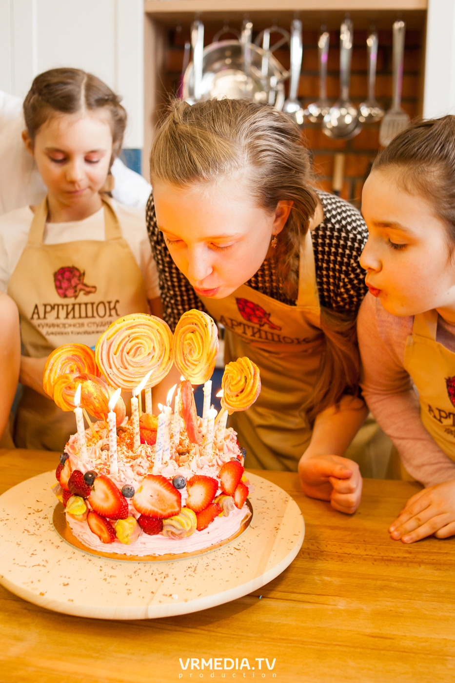 День рождения Марии в кулинарной студии «Артишок»