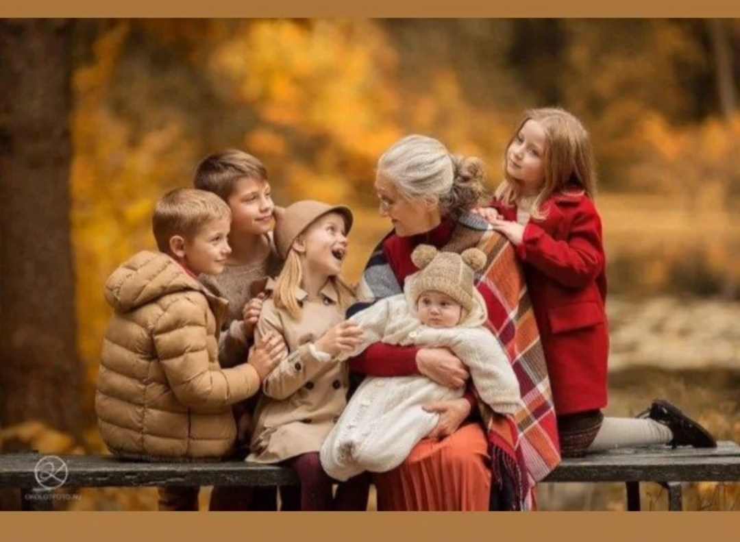 Мама с детьми