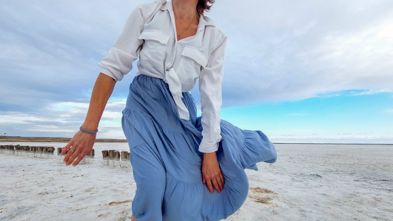 Lake Elton. The Kingdom of Salt. Travel photographer Max Muze