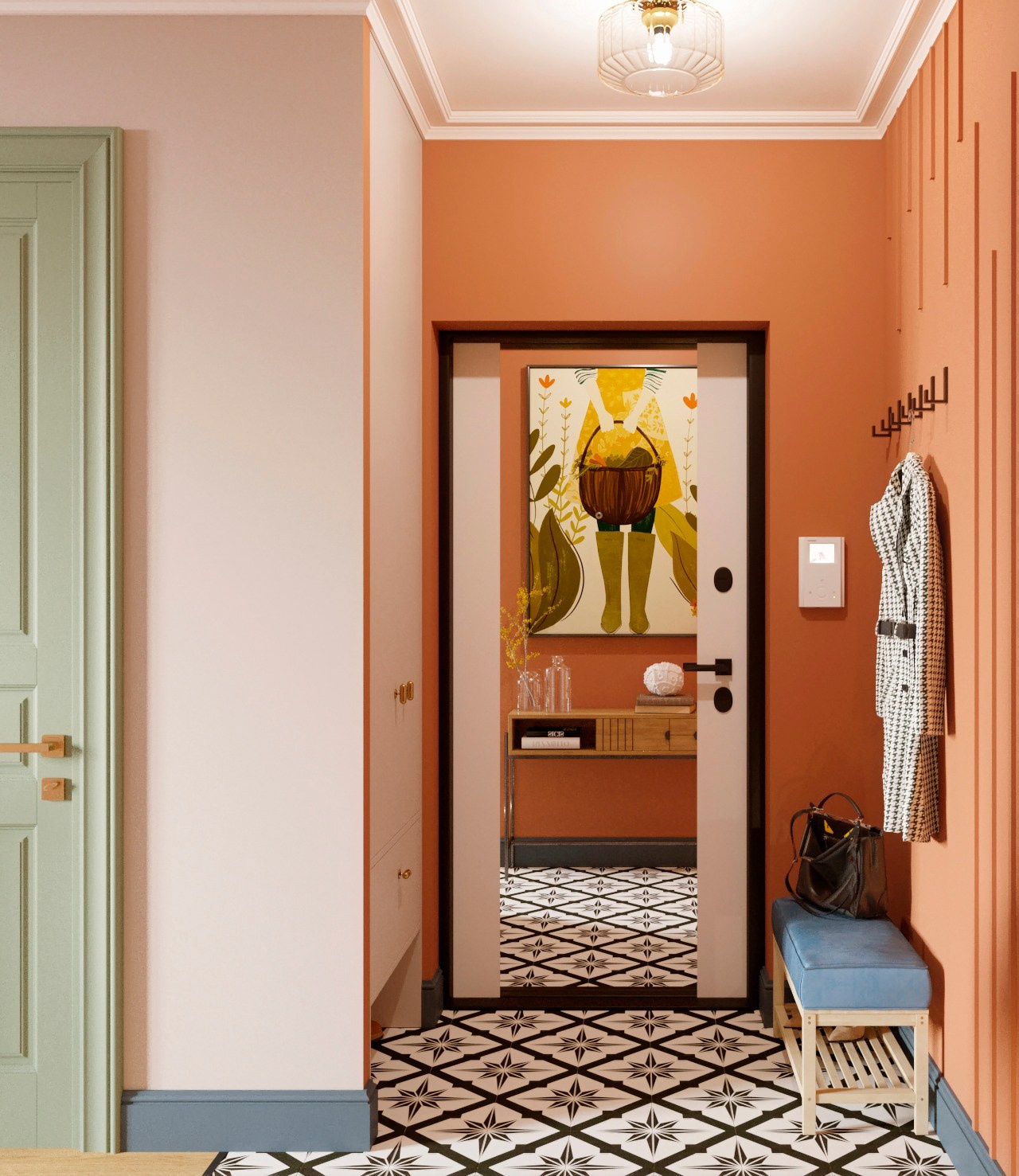 Квартира для семьи с двумя детьми в Подмосковье. Дизайнер интерьера Троилова Арина