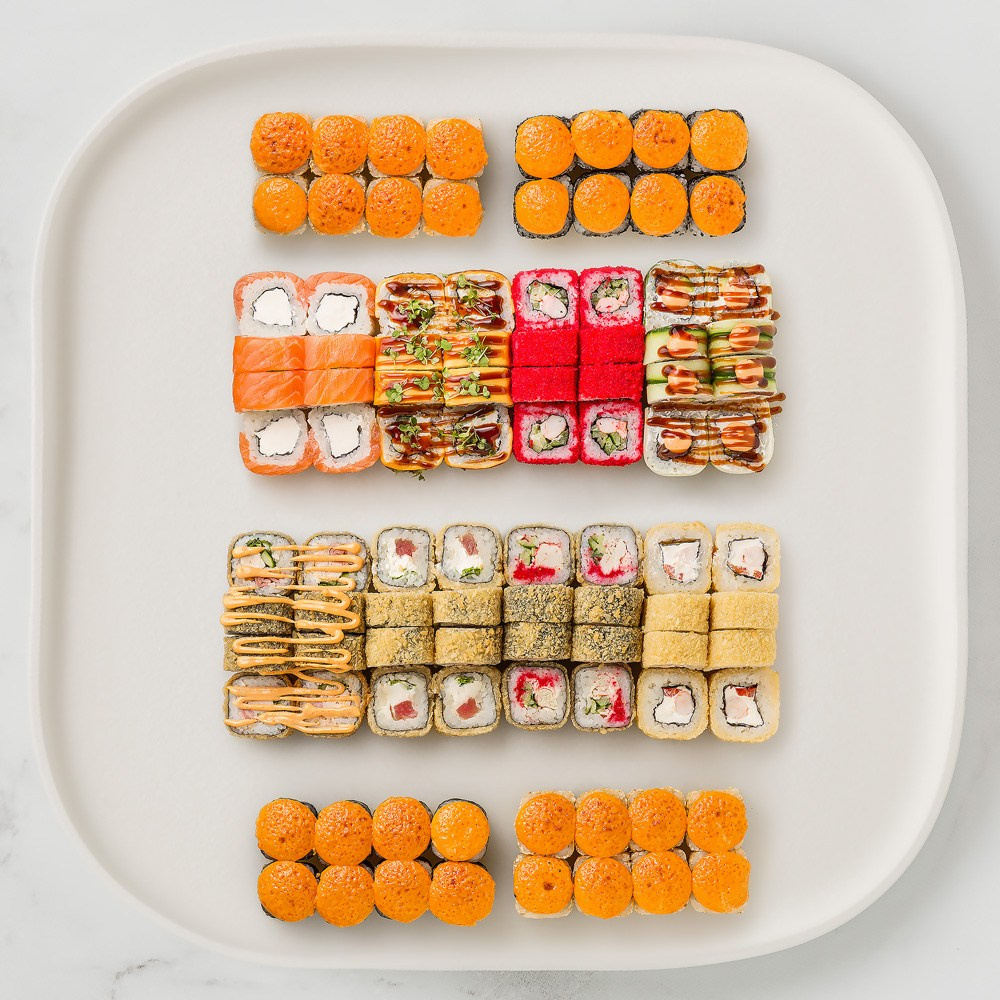 Съемка роллов для доставки | Фуд фотограф Воронеж