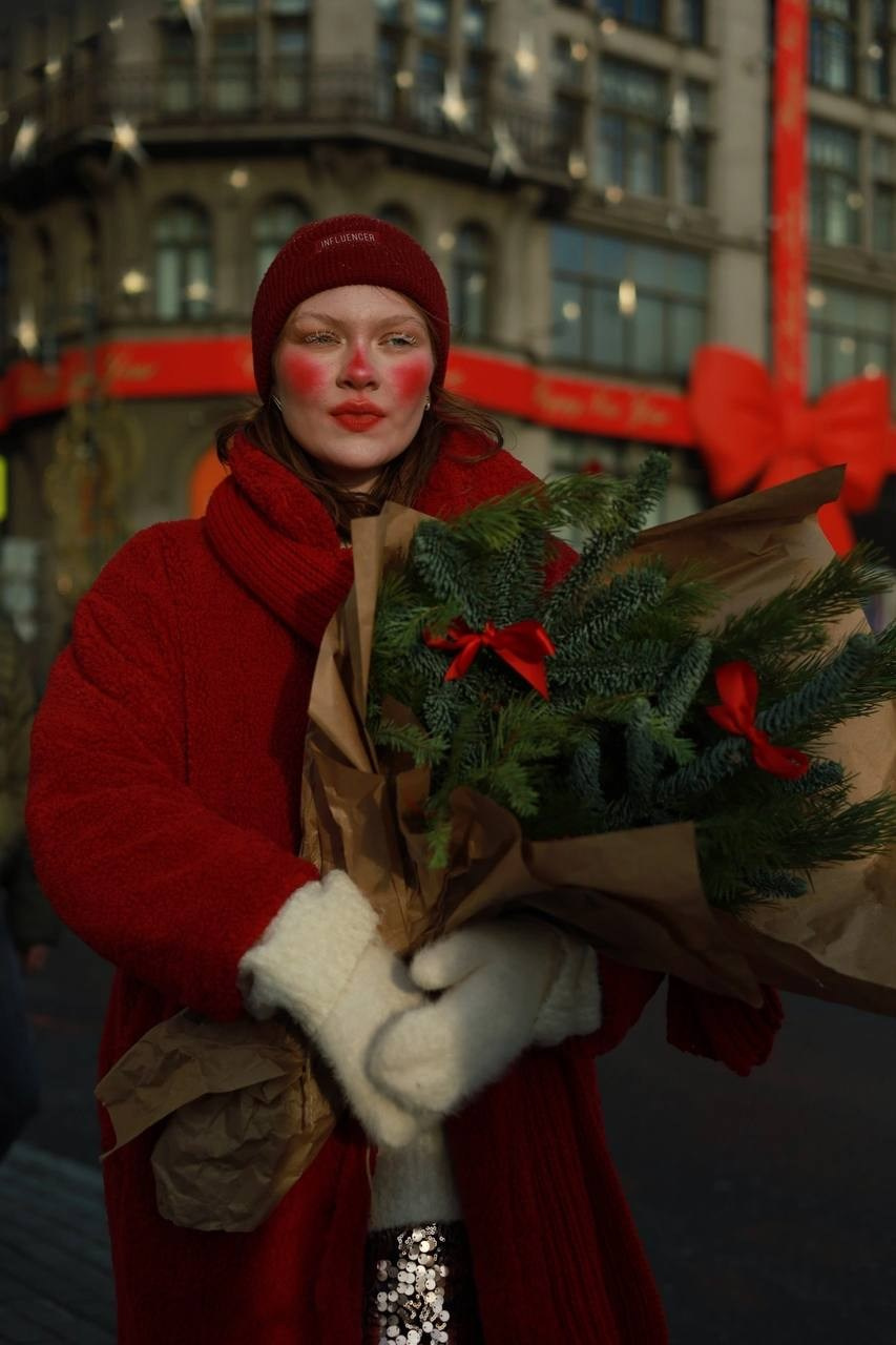 Новогодние фотопрогулки в центре Москвы. Мужской Фотограф Настя Кравчук Москва