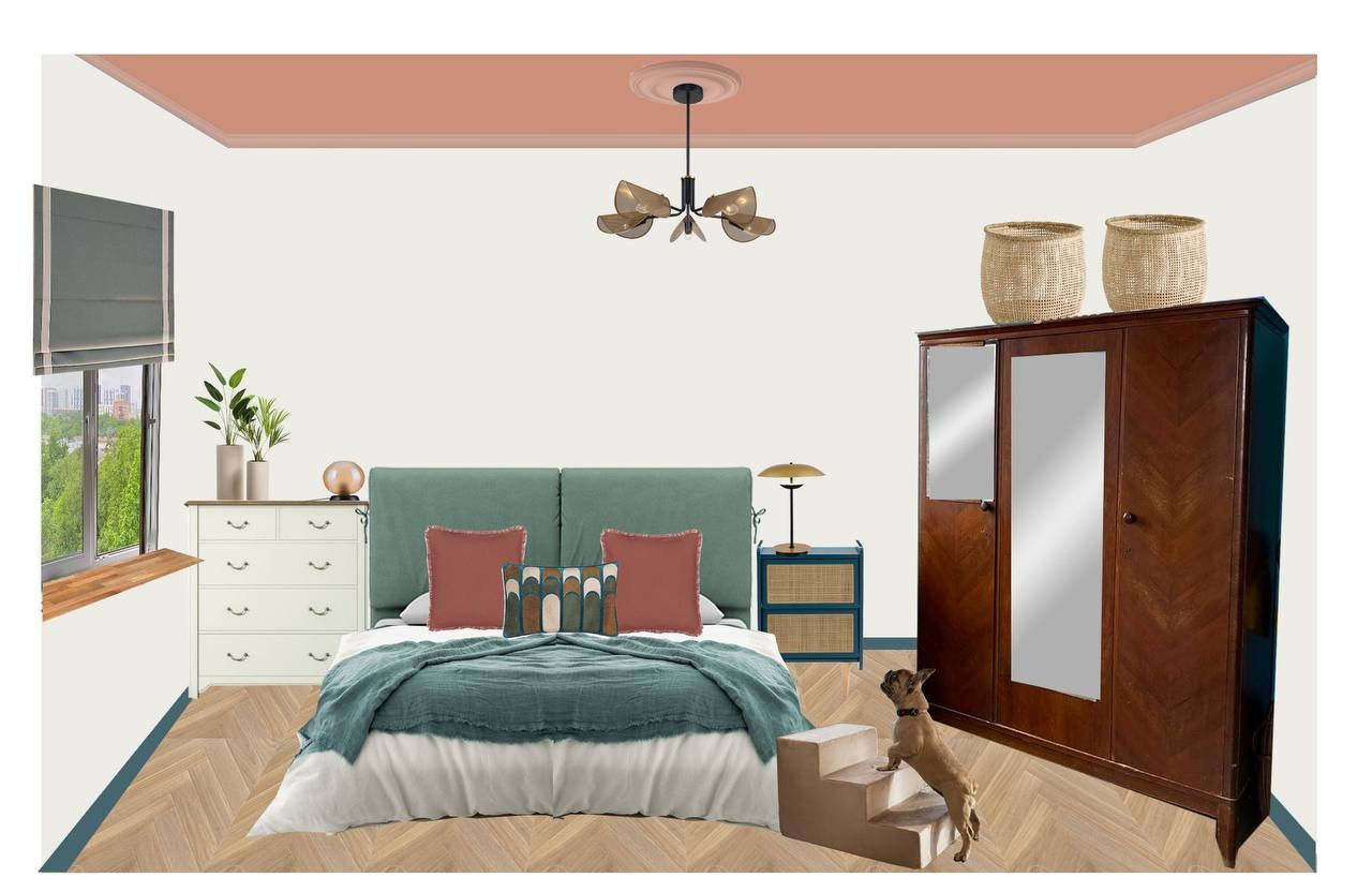 Винтажный интерьер с обилием цвета. Дизайнер интерьера в Москве Ирина Собыленская