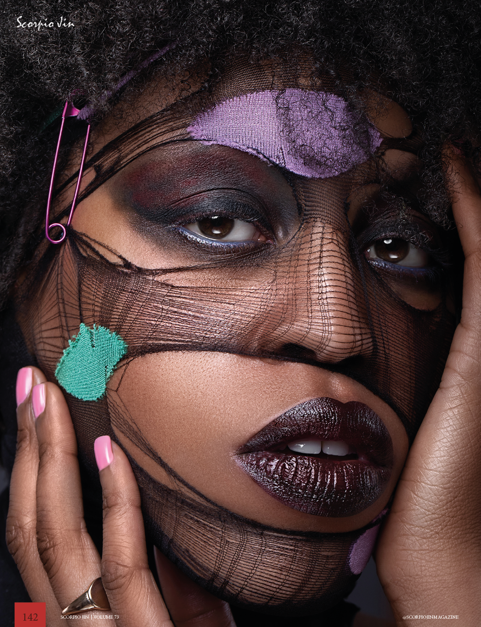 Ph: @susannloessin                                                                                               Retoucher: @retouch.komissarova                                                                                          Model: @muse.jazzameinah                                                                                                       Makeup: @angelique.waltenberg                                                                                                    Printed & published in @scorpiojinmagazine