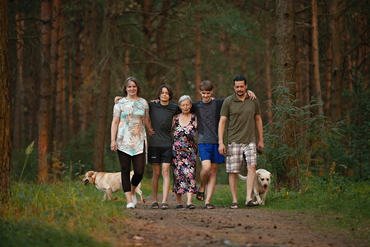 Семейная фотосессия. Фотограф Ольга Безобразова Завидово Москва Тверь