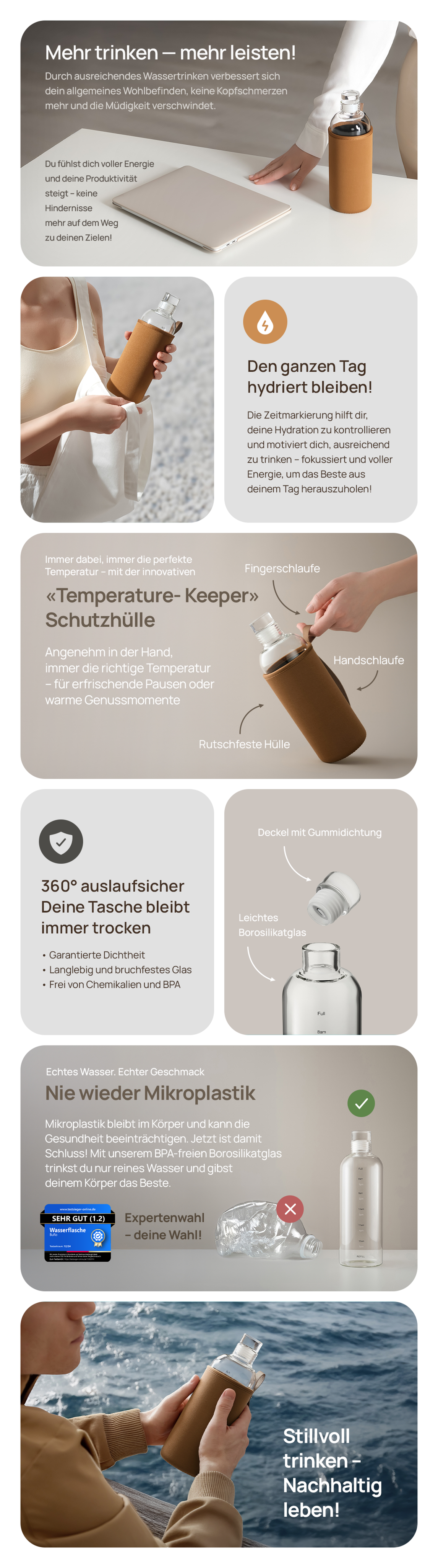 Бутылка для воды | Amazon. Предметный фотограф, инфографика и видео в Санкт-Петербурге