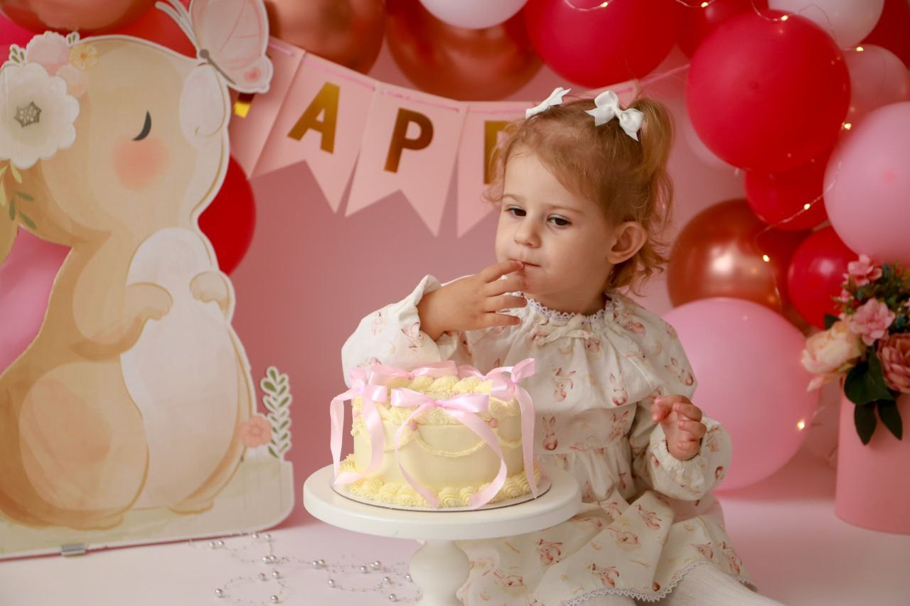 День рождения в студии. Семейный и Детский фотограф в Краснодаре Дарья Насаченко