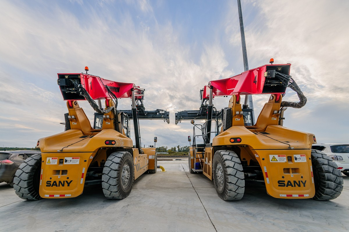 Транспортно-логистический терминал «Сибирский». Фотограф Сергей Сергеев