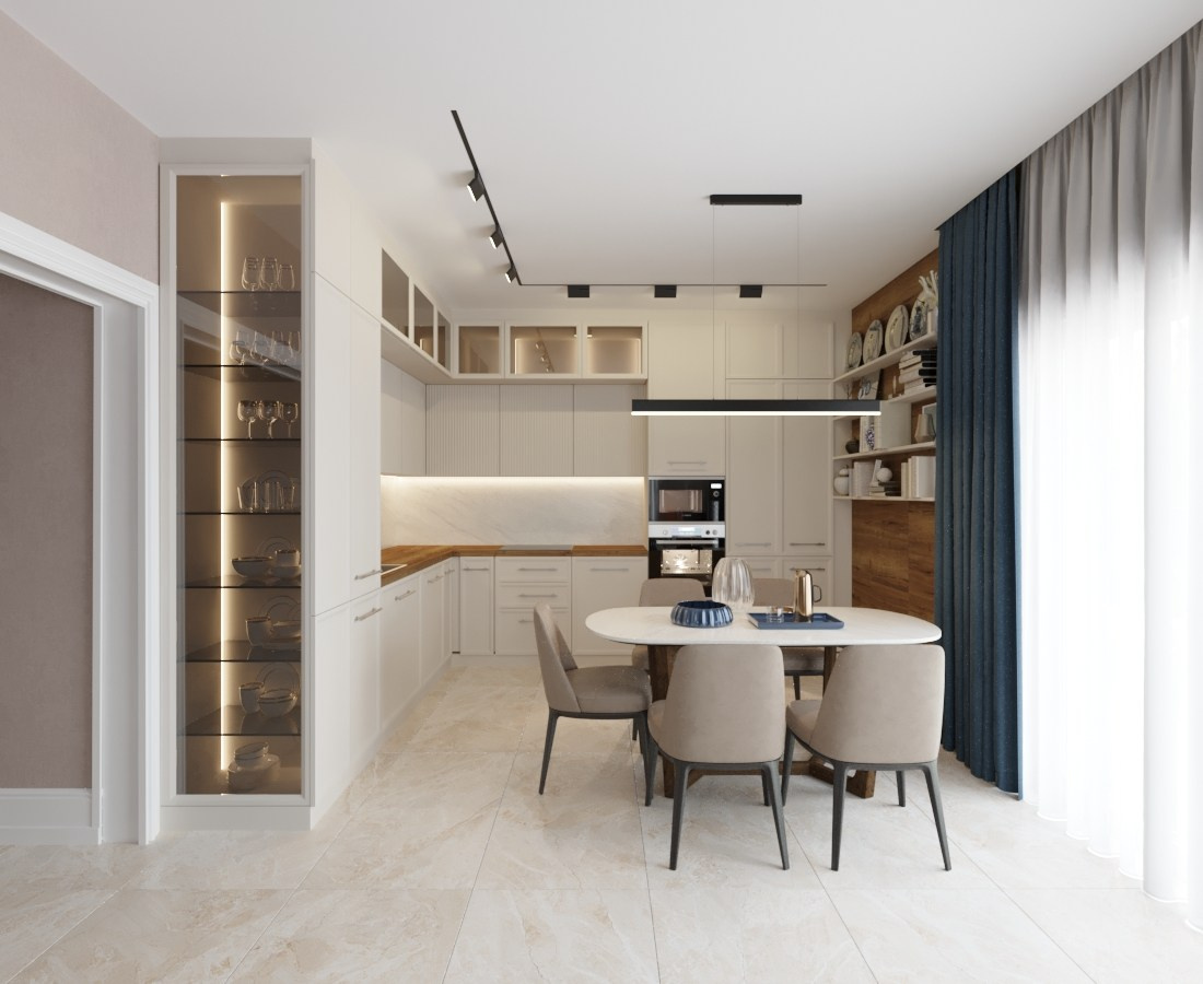 Кухня-гостиная. Arrogant Arch