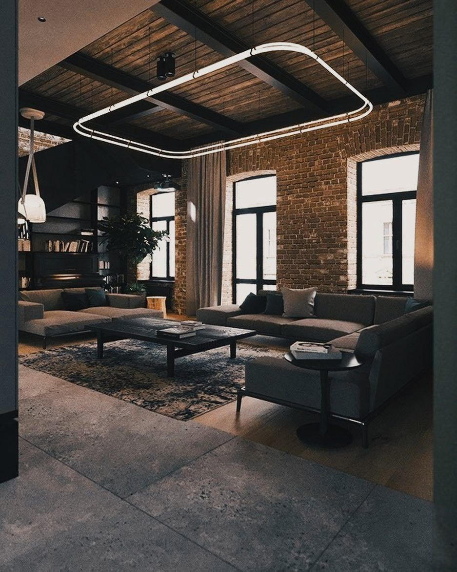 Индустриальный стиль. Металл и Пламя — студия дизайна