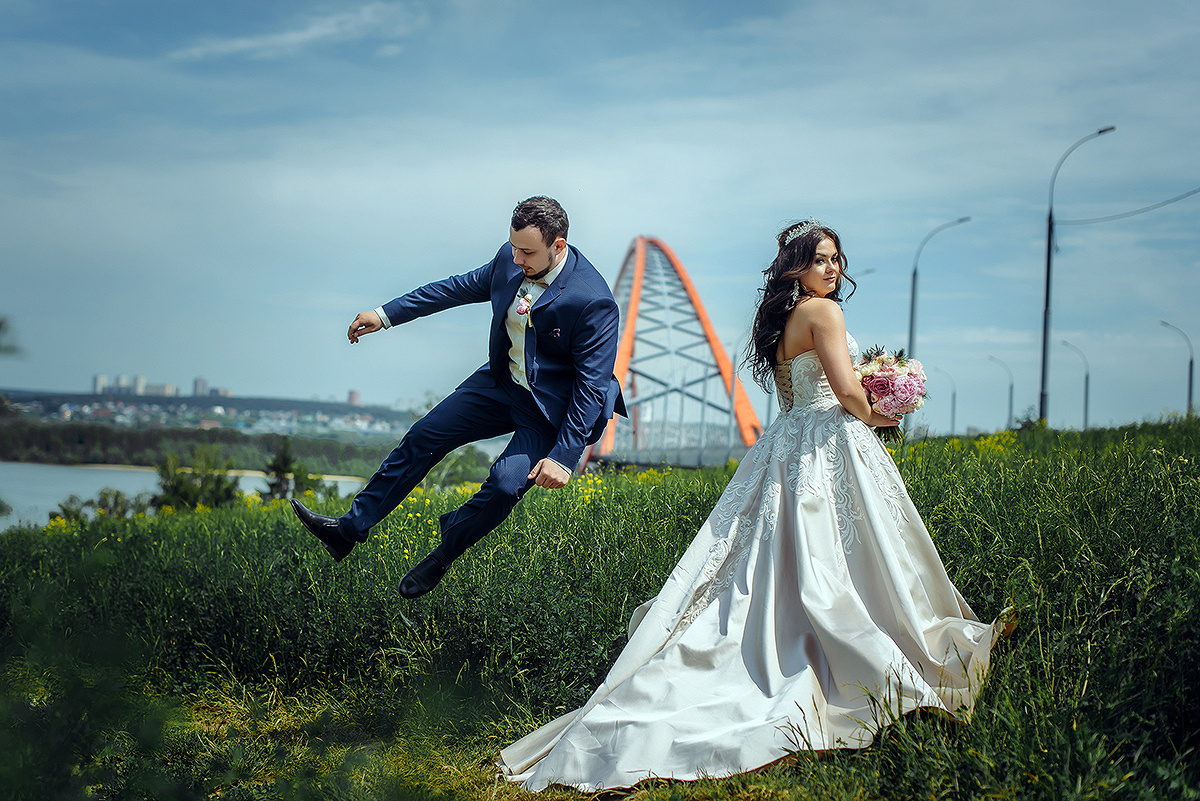 Лена и Денис. Свадебный и семейный фотограф в Новосибирске Александр Счастный