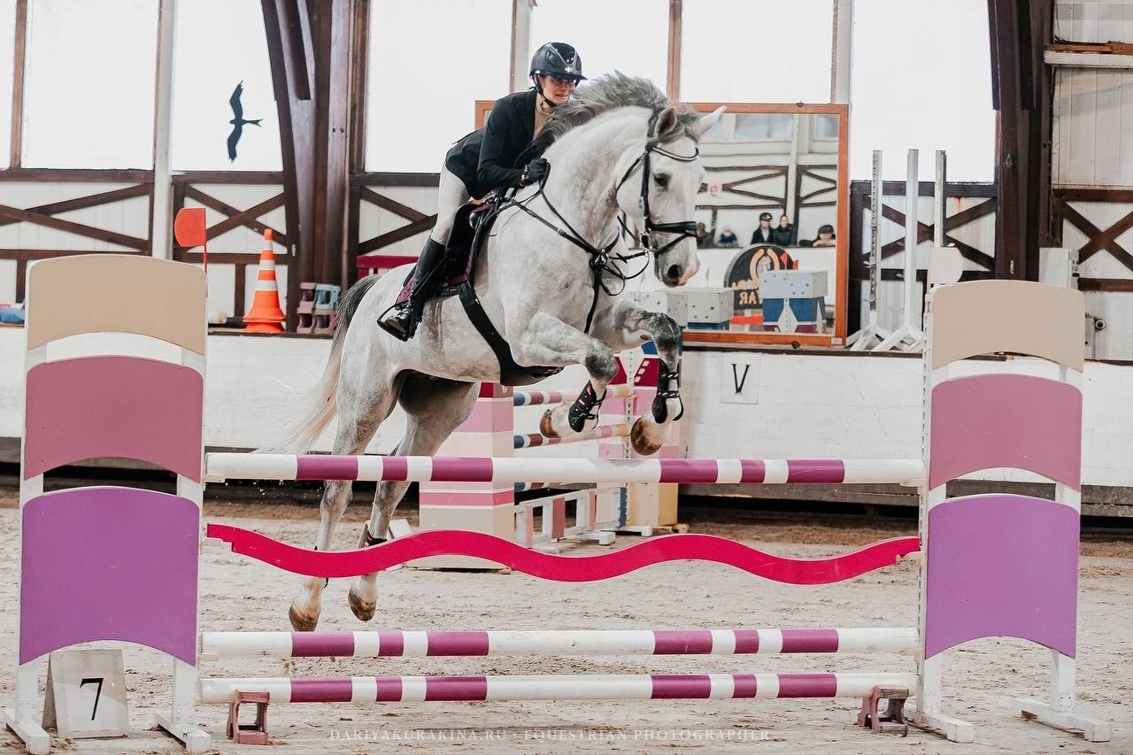 ОТКРЫТЫЕ СОРЕВНОВАНИЯ ПО КОНКУРУ В КСК «БЕЛАЯ ДАЧА». Куракина Дарья • Конный фотограф