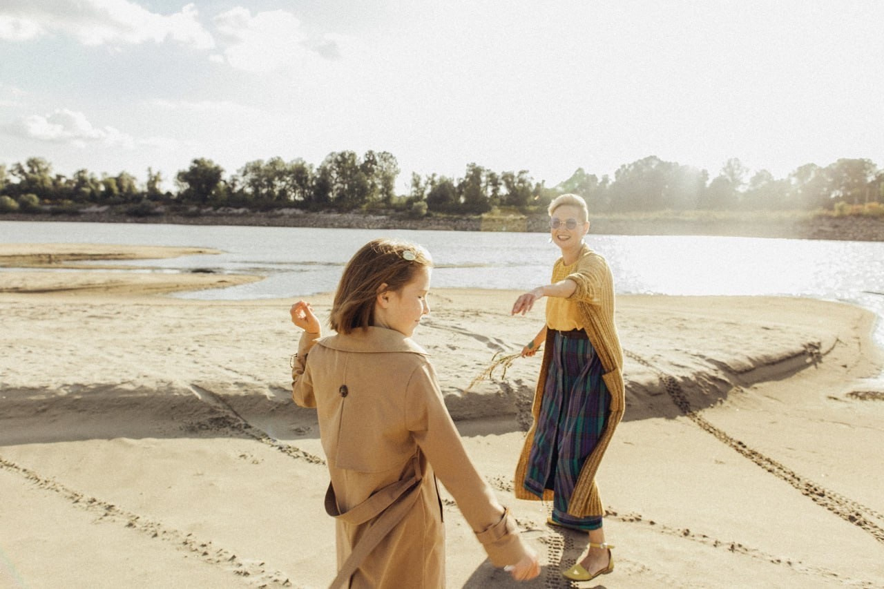Ветер в волосах. Семейный фотограф в Краснодаре Анна Пасик