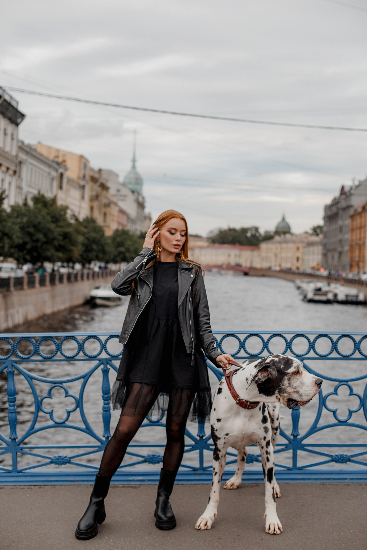 Прогулка с Моней. Свадебный фотограф Санкт-Петербург  Москва