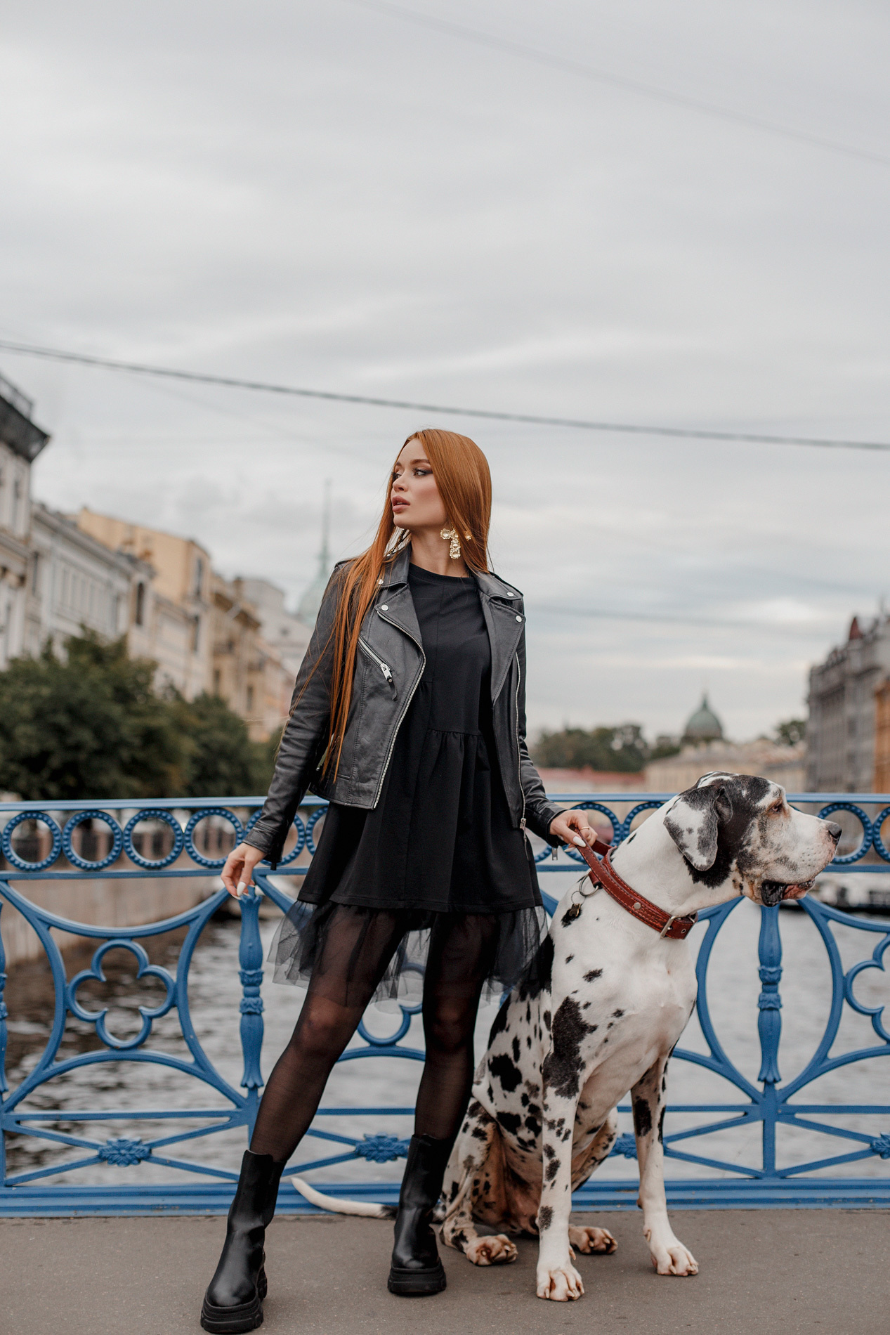 Прогулка с Моней. Свадебный фотограф Санкт-Петербург  Москва