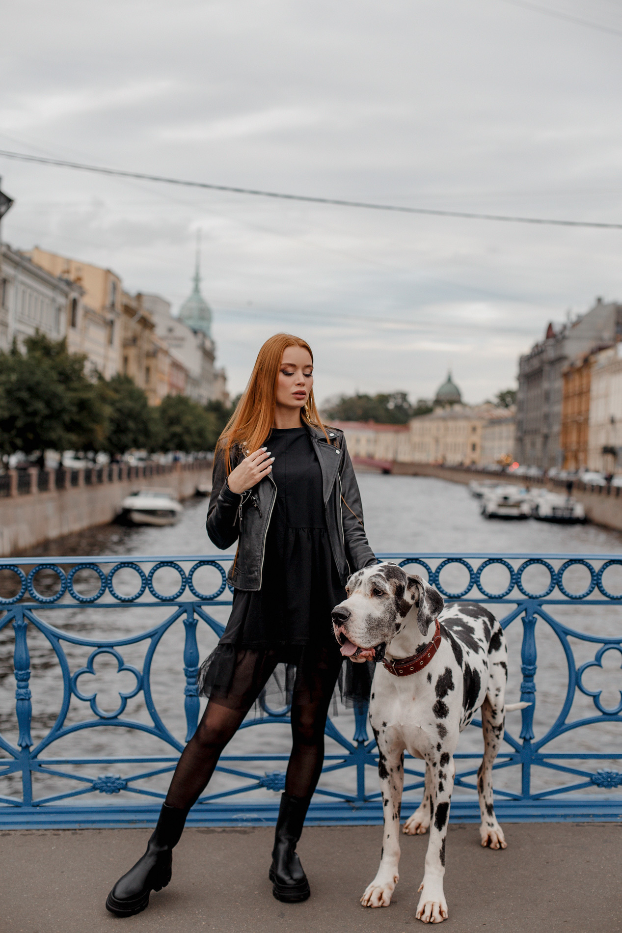 Прогулка с Моней. Свадебный фотограф Санкт-Петербург  Москва