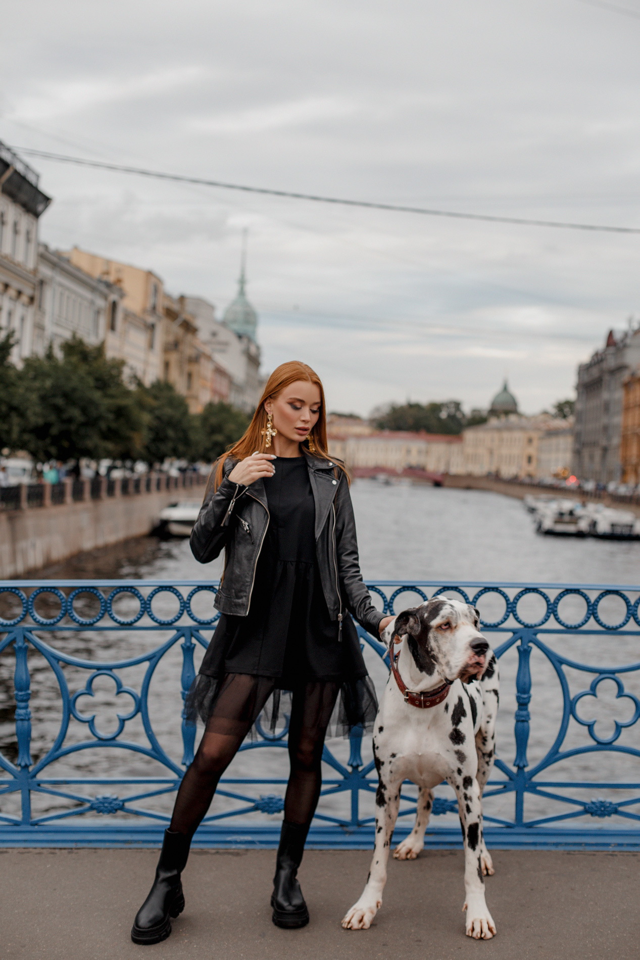 Прогулка с Моней. Свадебный фотограф Санкт-Петербург  Москва