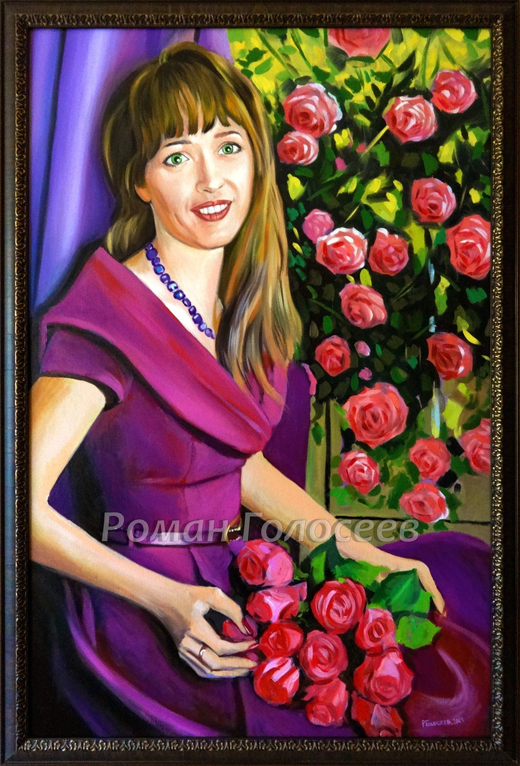 "Альбина", 90х60, холст, масло, 06-10.10.2019