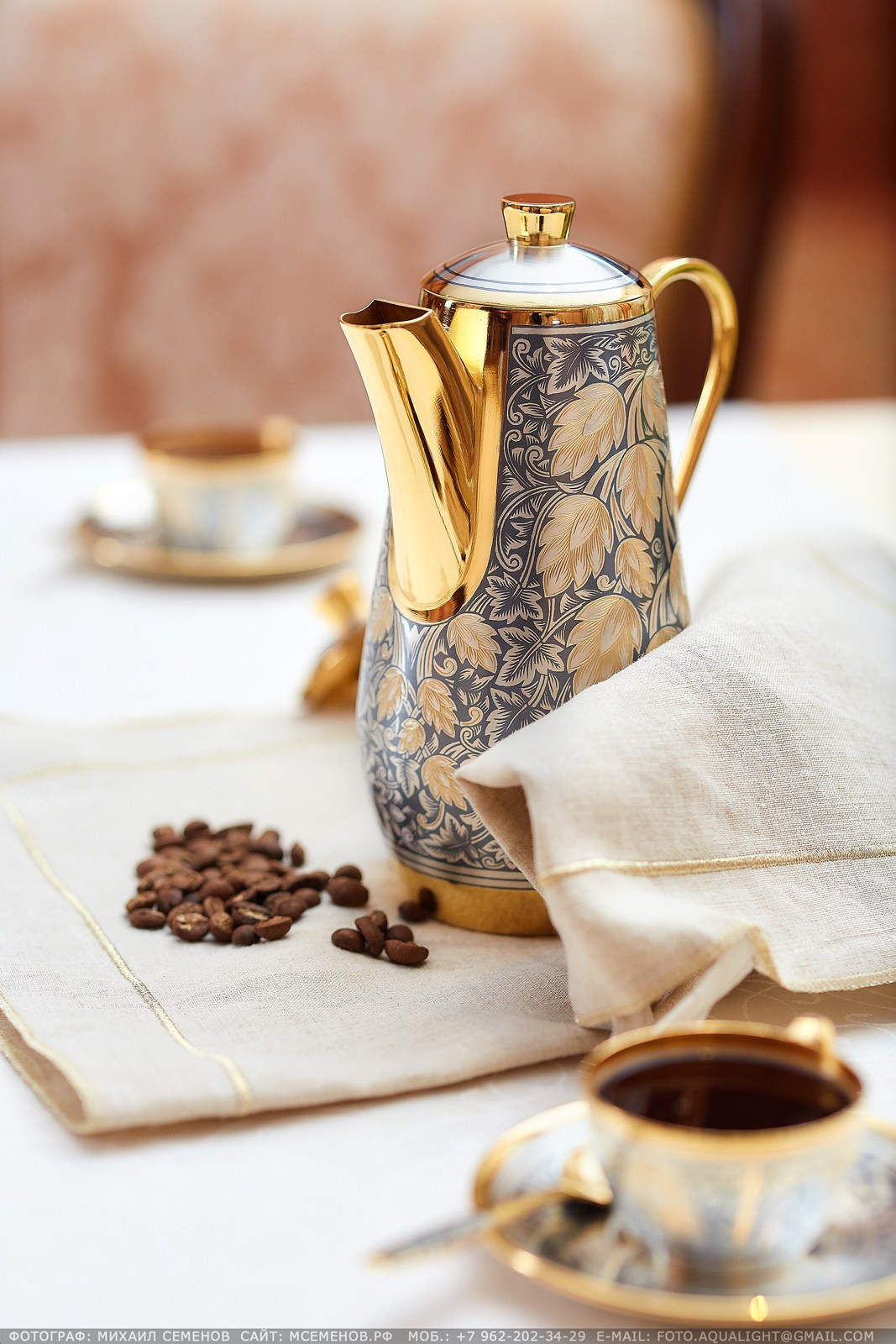 Рекламная фотосъемка для «Великоустюгский завод «Северная чернь»