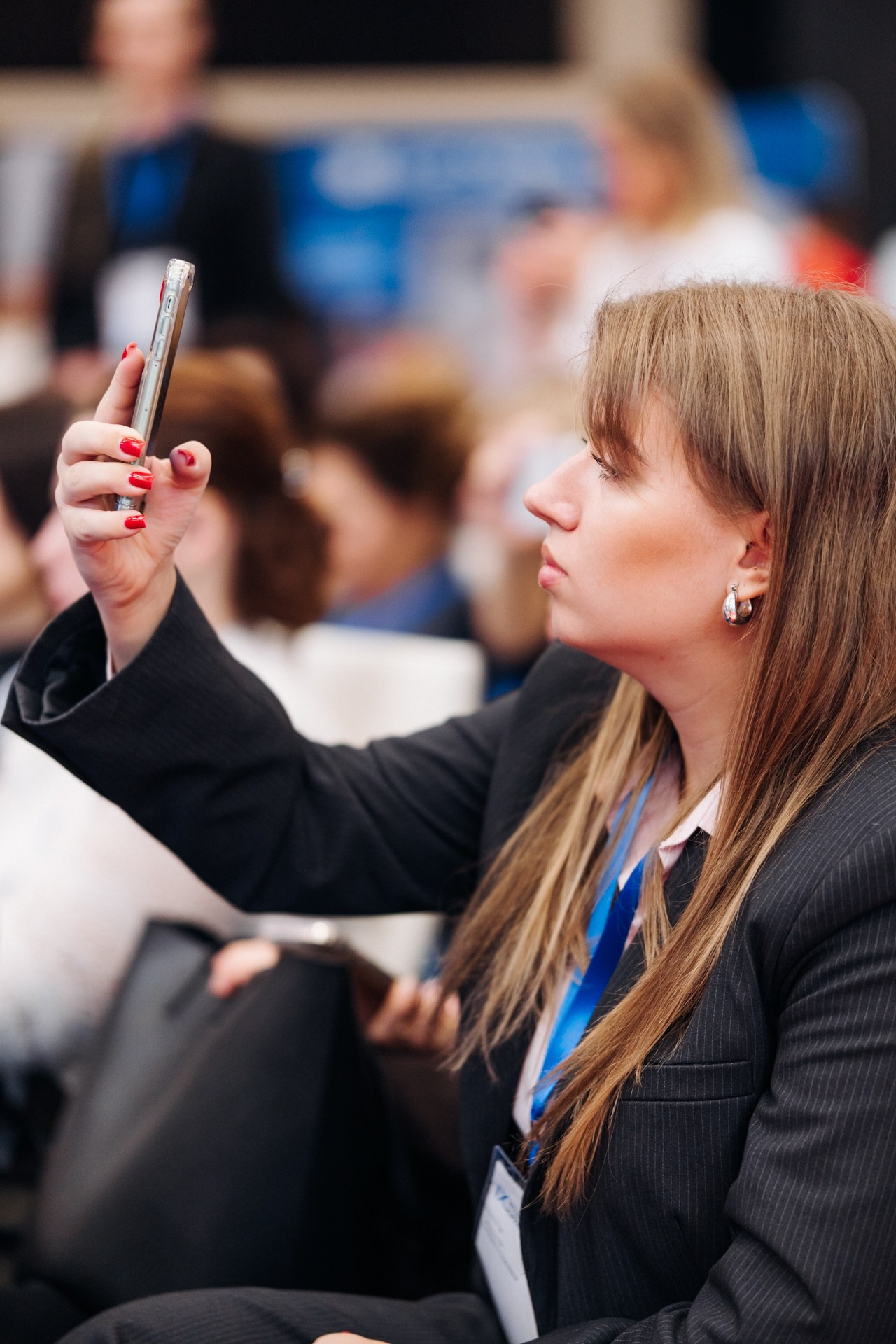 Экспофорум | Бизнес-лекция спикера Ольга Ноздренко. Репортажный фотограф Санкт-Петербург