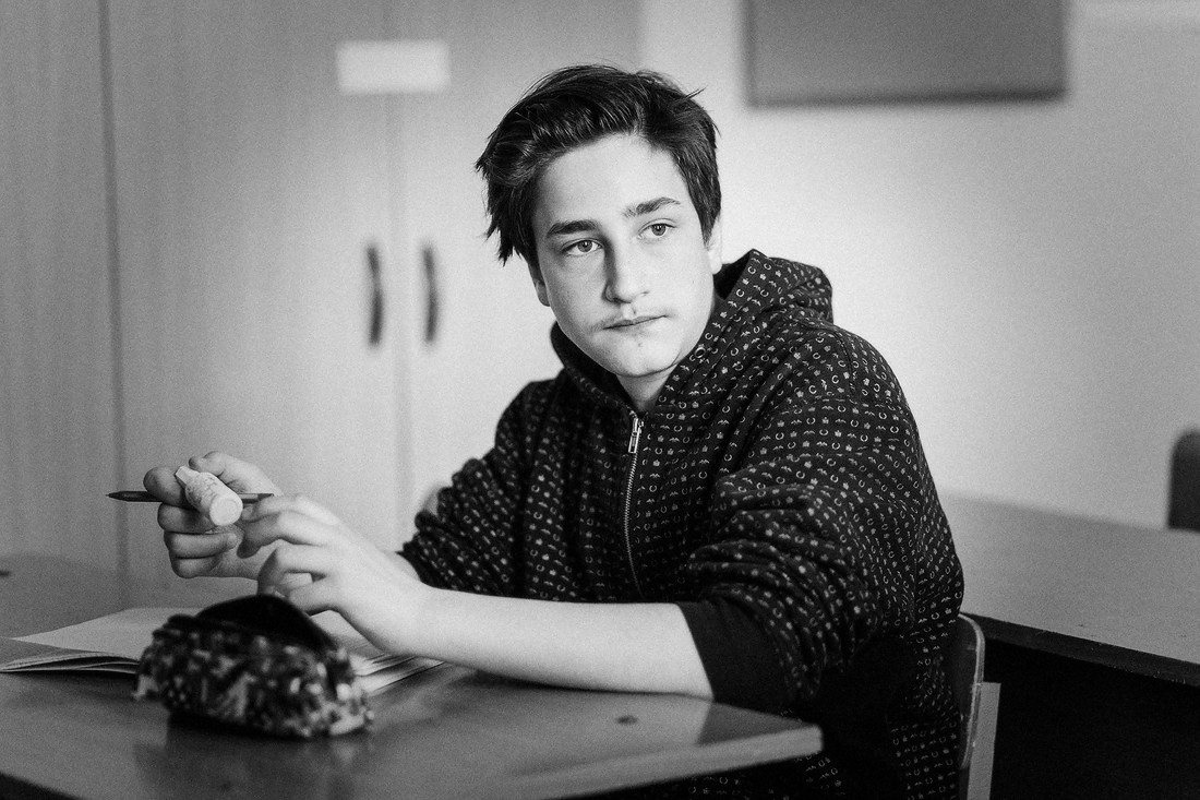 Фоторепортаж со школьного урока 4-го класса. Репортажный фотограф Борис Геер