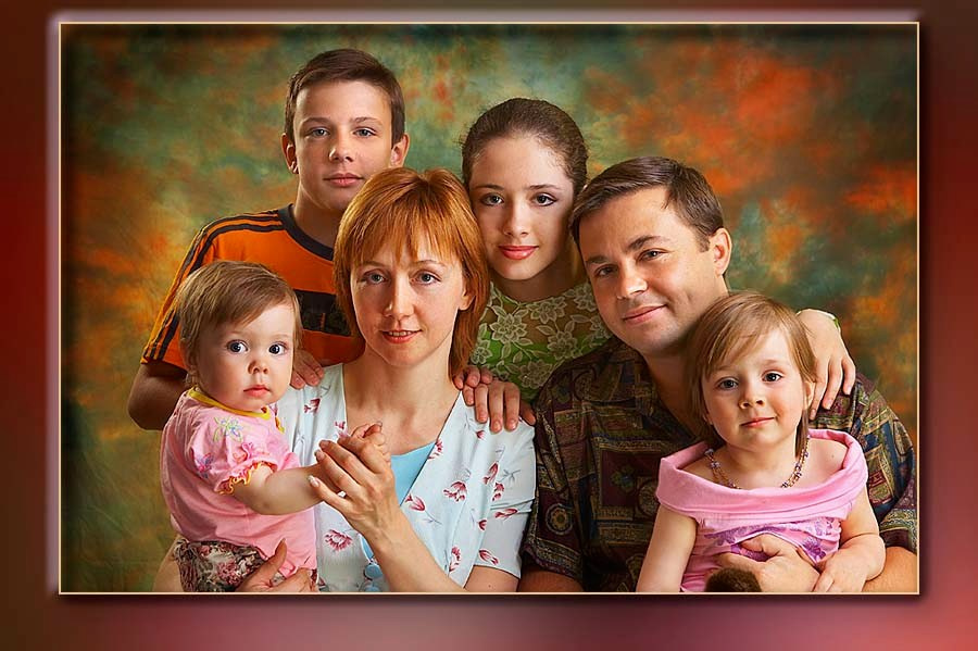 Семейные фотосъемки на выезде и в студии. Skazka.wfolio.pro