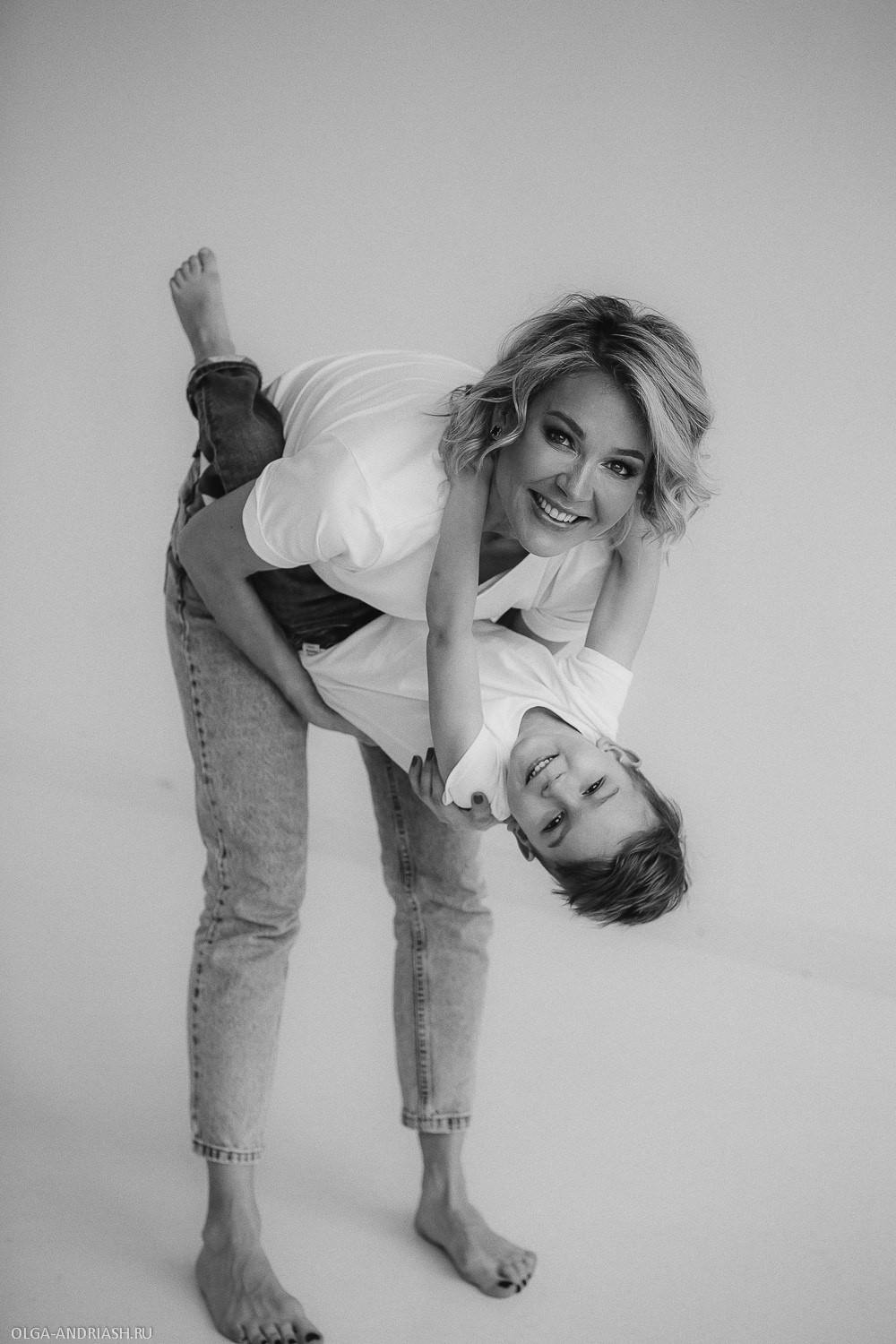 Семейная в студии. Семейный, портретный и свадебный фотограф в Санкт-Петербурге и Москве