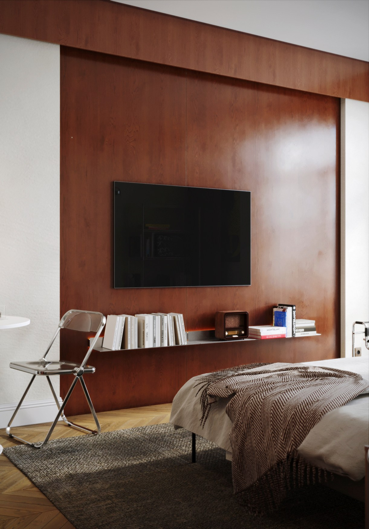 Студия ЖК «Метрополис» г. Красноярск. Дизайн интерьера от Дмитрия Баландина