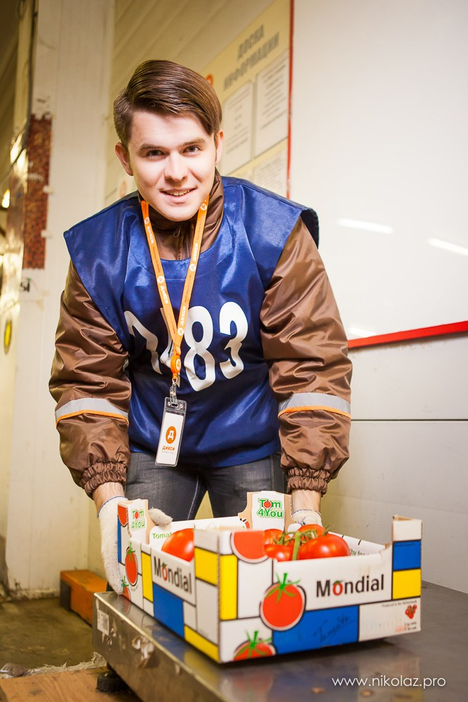 ДИКСИ склад. Видеооператор/Фотограф Николай Завьялов