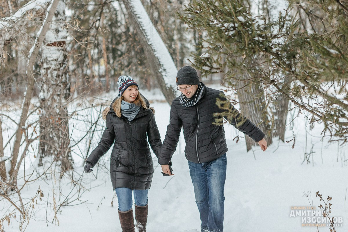 Семейная новогодняя фотосессия