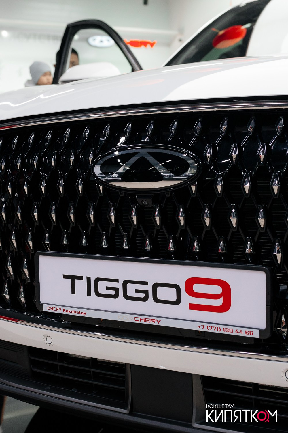 CHERY TIGGO 9. КИПЯТКОМ КОКШЕТАУ