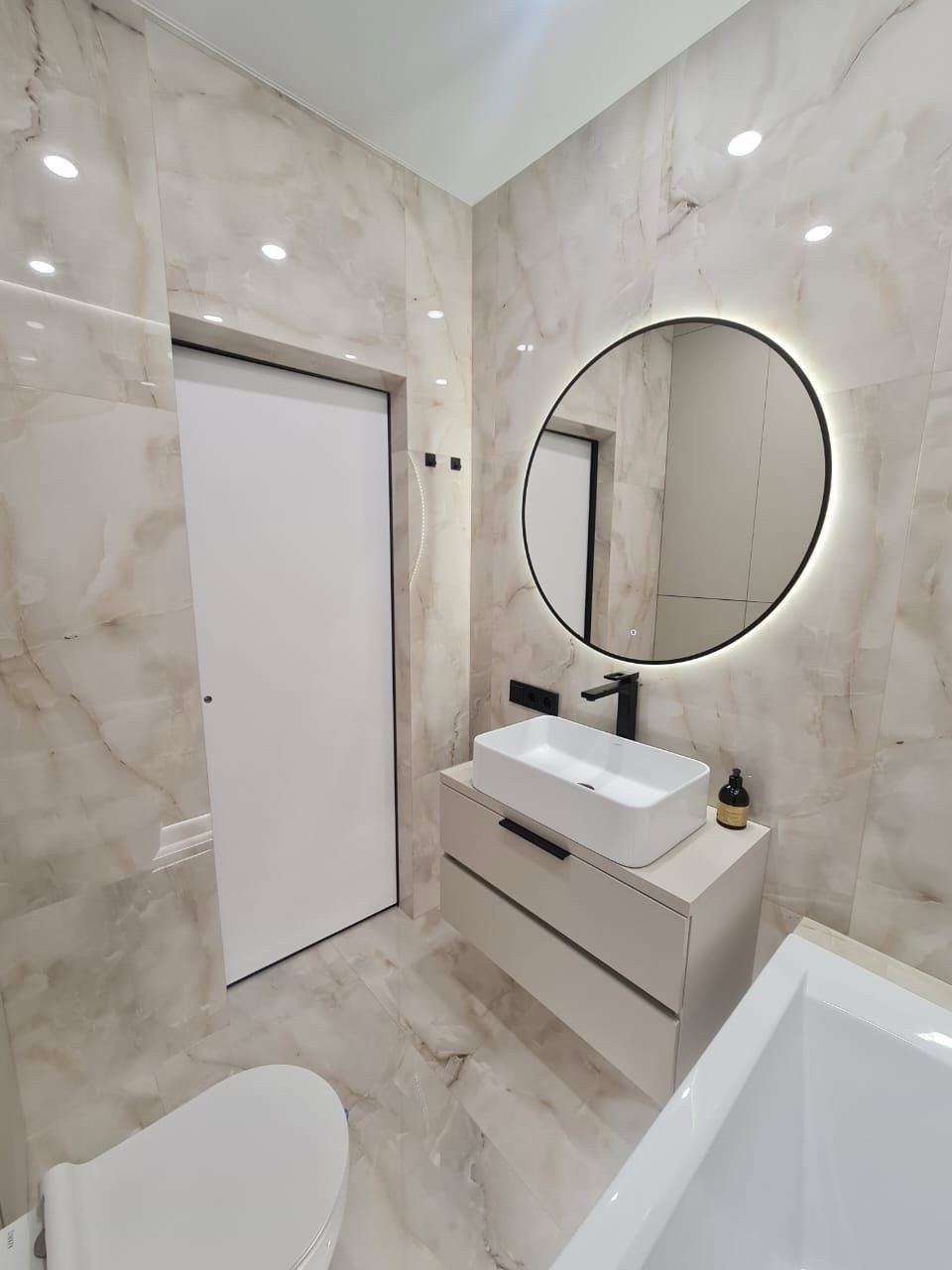 Примеры работ по дизайну ванных нашей студии. Дизайн-интерьера