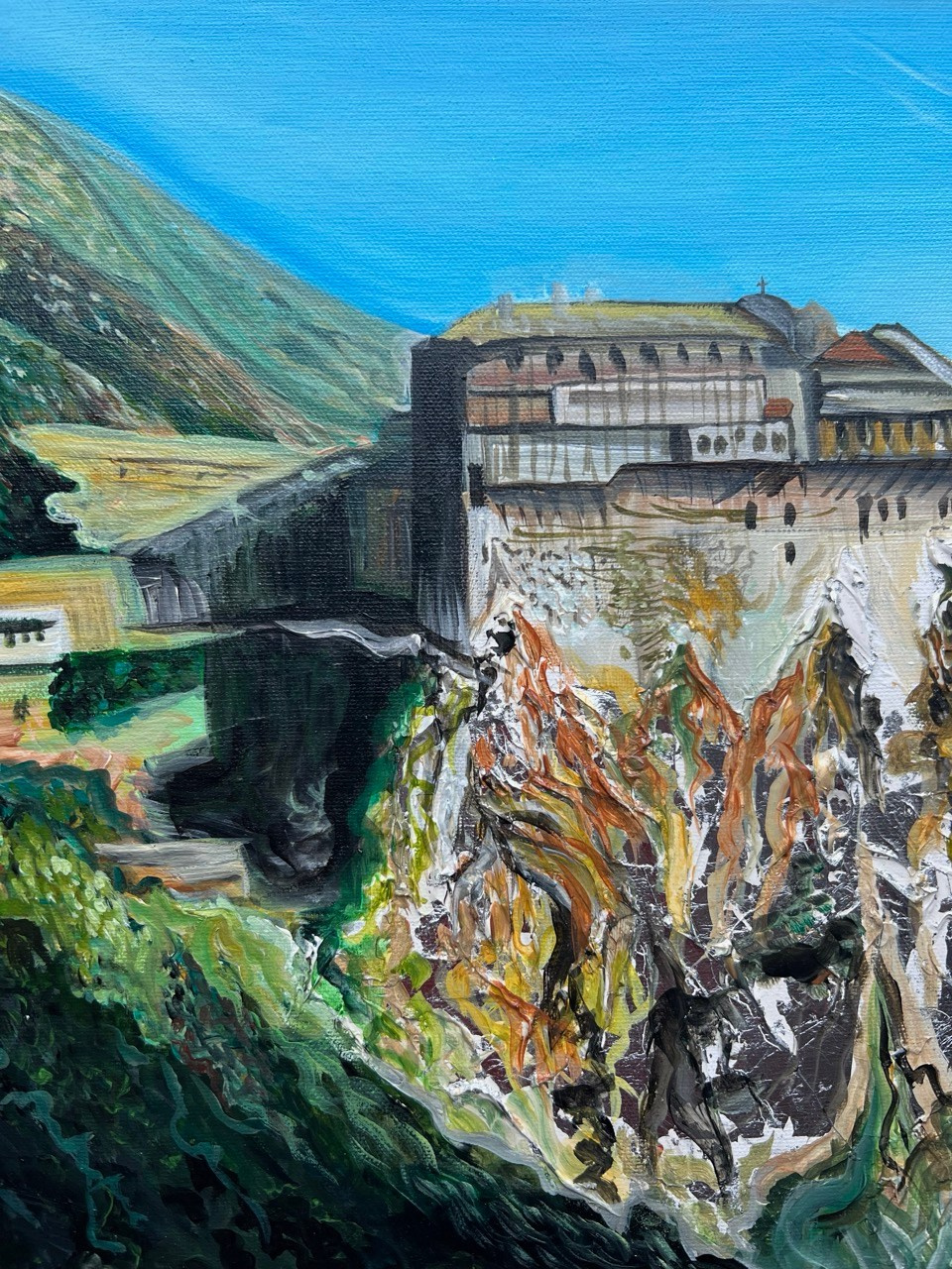 Серия «Места силы». Картины пейзаж