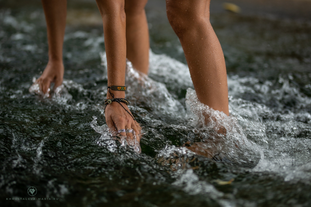 Вода и женская энергия. ФОТО ВИДЕО ПРОДАКШН Санкт-Петербург Москва фотограф Мария Хрусталева