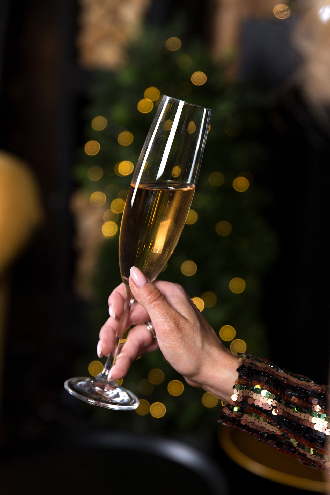 Новогодняя фотосессия девушки в студии. Свадебный и портретный фотограф в Санкт-Петербурге Надежда Чечулина