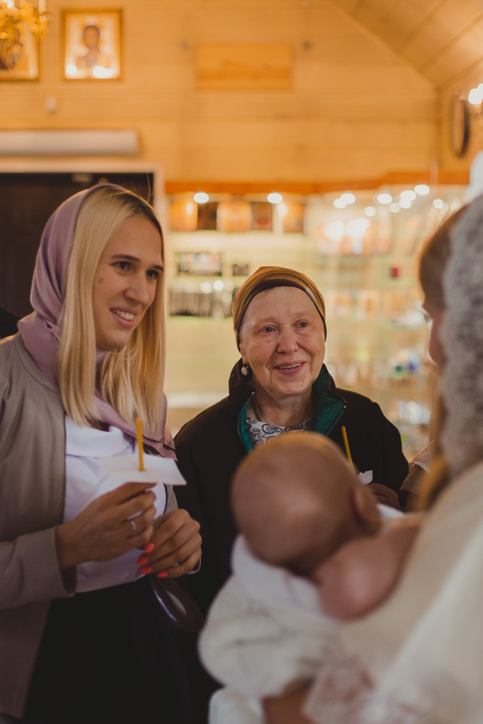 Крещение Михаила. Семейный фотограф Николаева Ольга