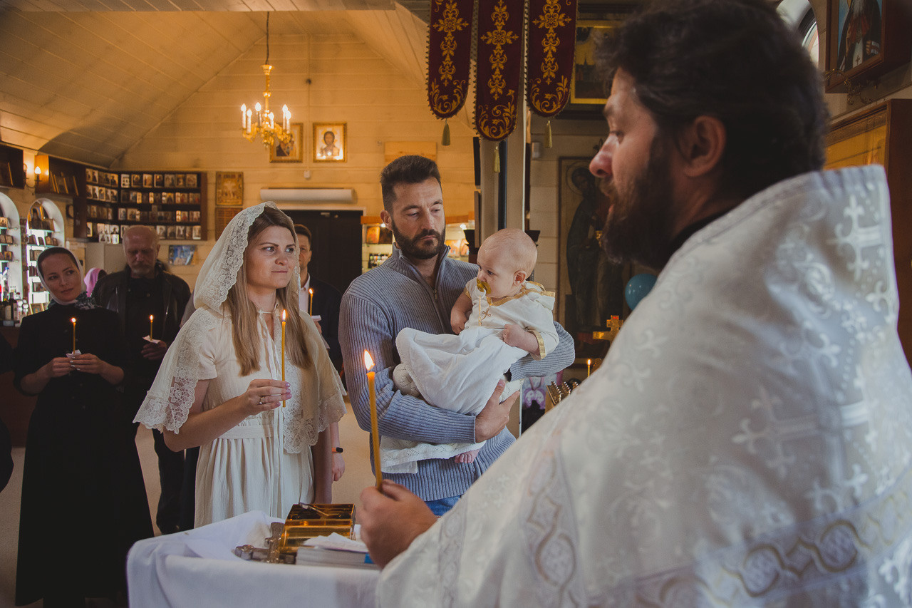 Крещение Михаила. Семейный фотограф Николаева Ольга