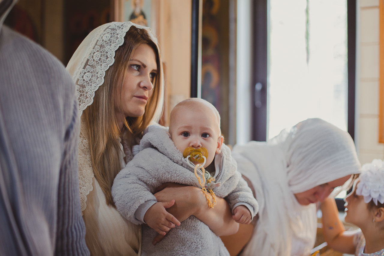 Крещение Михаила. Семейный фотограф Николаева Ольга